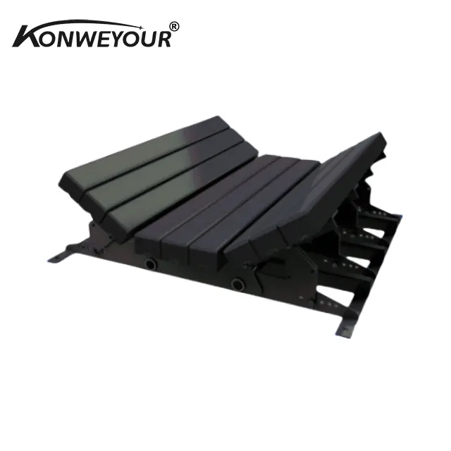 Letto a impatto UHMW-PE regolabile